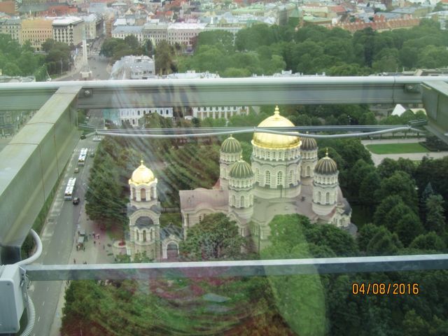Catedral ortodoxa, desde el hotel 